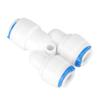 PE Pipe Connector Joint for Water Purifier Pipe Fitting (702Y G1/4 Y Tee 5Pcs)