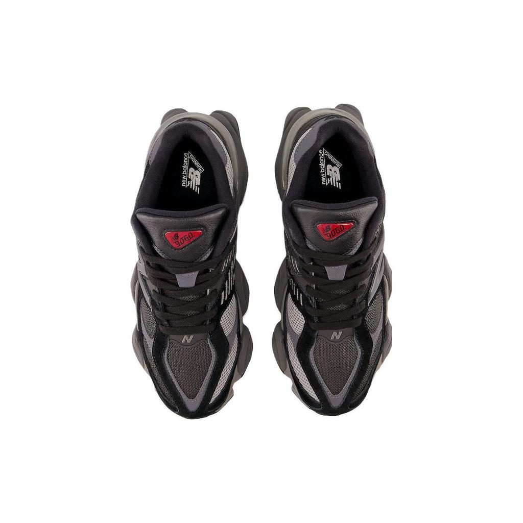 New Balance 9060 Черные кроссовки унисекс Castlerock Rain-Cloud U9060BLK