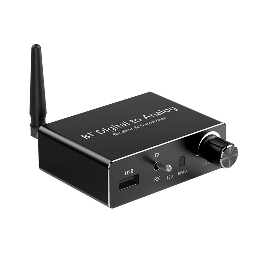 BT 5.3 Приемник Передатчик Цифро-Аналоговый Преобразователь Цифровой SPDIF Оптический Аналоговый L/R RCA Преобразователь для Усилителя ТВ Домашний Кинотеатр