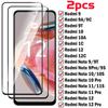 2Pcs Tempered Glass For Xiaomi 13T Redmi 13C 12C 10C 10A 9C 9A Note 13 Pro 5G 12 12S 11 11S 10 10S 9S 9 Pro 4G Poco X5 X6 F5 X3 NFC Screen Protector