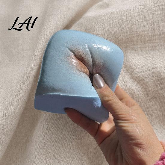 Soft Pinch Toy Anti-stress Toast Toys Slow Rising Fidget Toy Food Toys Squeeze Funny Stress Reliever Reduce Pressure Prop Ball