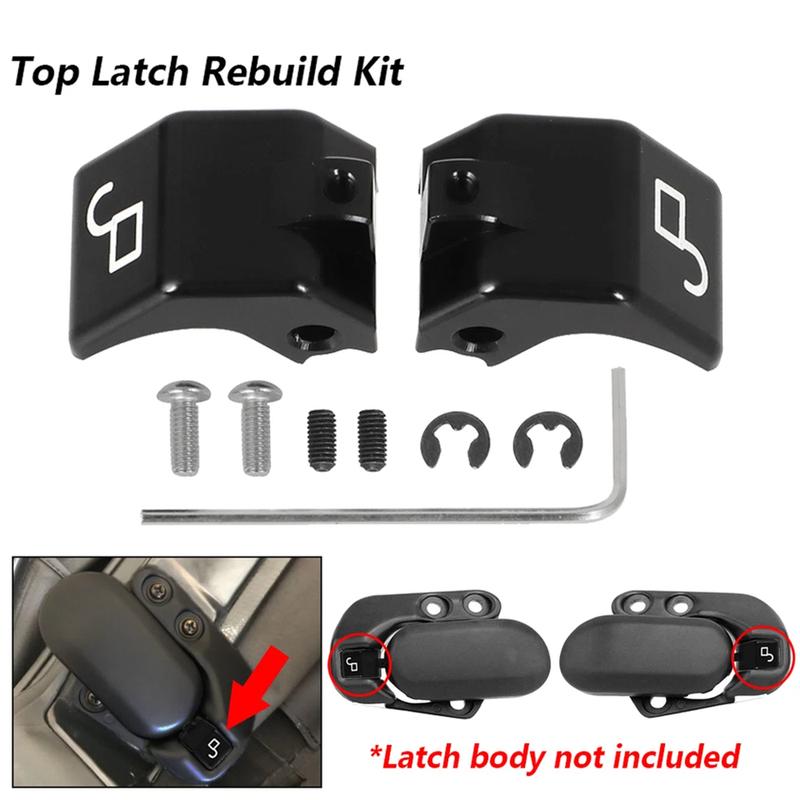 Black Aluminum Top Latch Rebuild Kit Fit Mazda Miata MX-5 Convertible 1990-2005