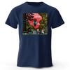 Latest Unknown Monster Cotton Short Sleeve Mens Comfortable Loose Large Running Fitness Tshirt American Magical Style Top