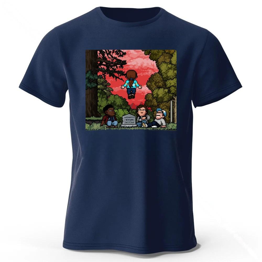 Latest Unknown Monster Cotton Short Sleeve Mens Comfortable Loose Large Running Fitness Tshirt American Magical Style Top