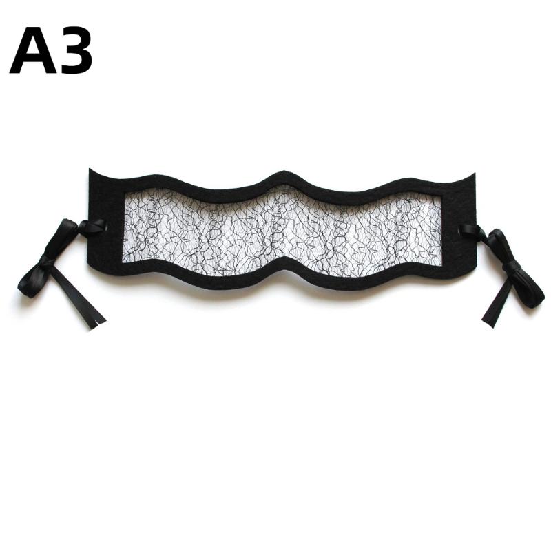 Sexy Women's Eye & Face Mask - Reusable Cosplay Mask for Masquerade Balls, Proms & Halloween Costume Parties