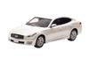 Hiko seven CARNEL Nissan Fuga Hybrid 2015 Crystal White Pearl Finished Product 1/43 (Y51)