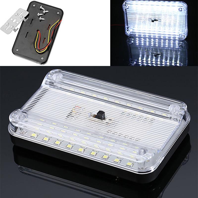 12V 36 Led Car Vehicle Interior Dome Roof Ceiling Reading Trunk Light Lamp White
