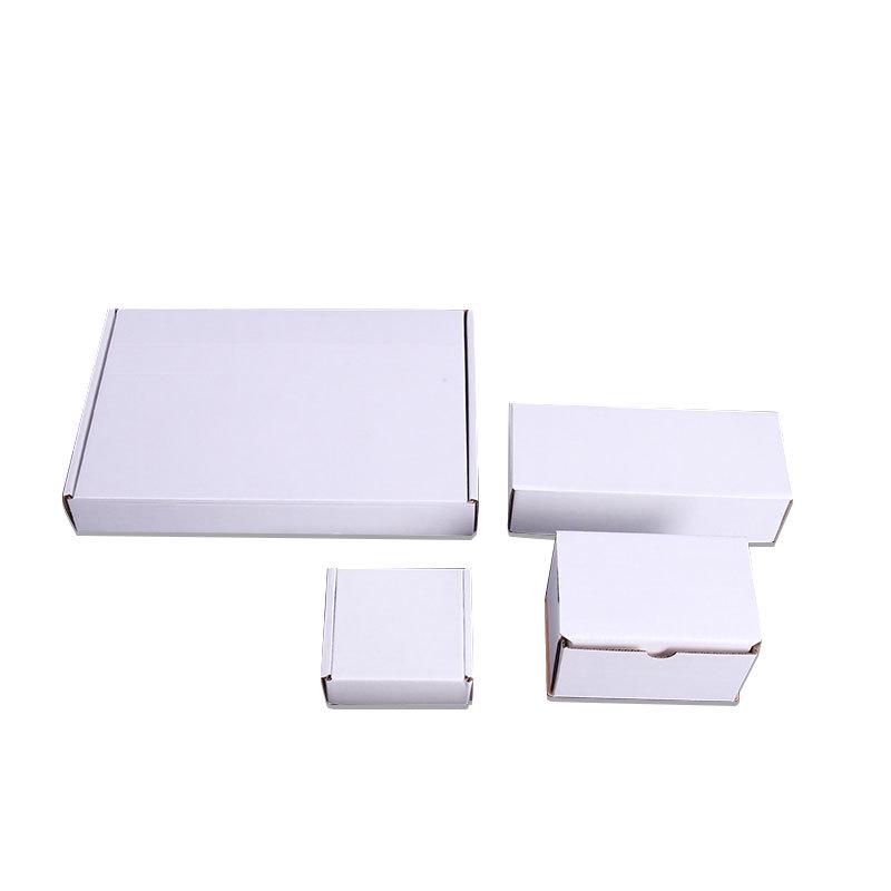 Three-layer Corrugated Rectangular Packaging Box for Electronics or Clothing.