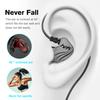 6D Surround Sound Type C 3.5mm Wired Headphones in-Ear Earphones Sports Gaming Headsets Handfree Earbuds for IPhone for Samsung