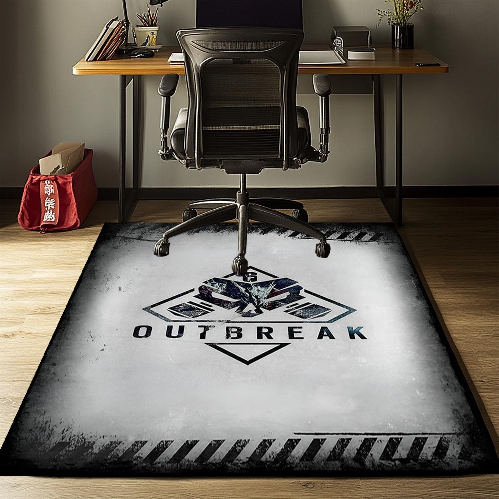 Rainbow Six Siege Printed Carpet, Rug for Office Chair Living Room Bedroom Kitchen Room Decor Gifts.