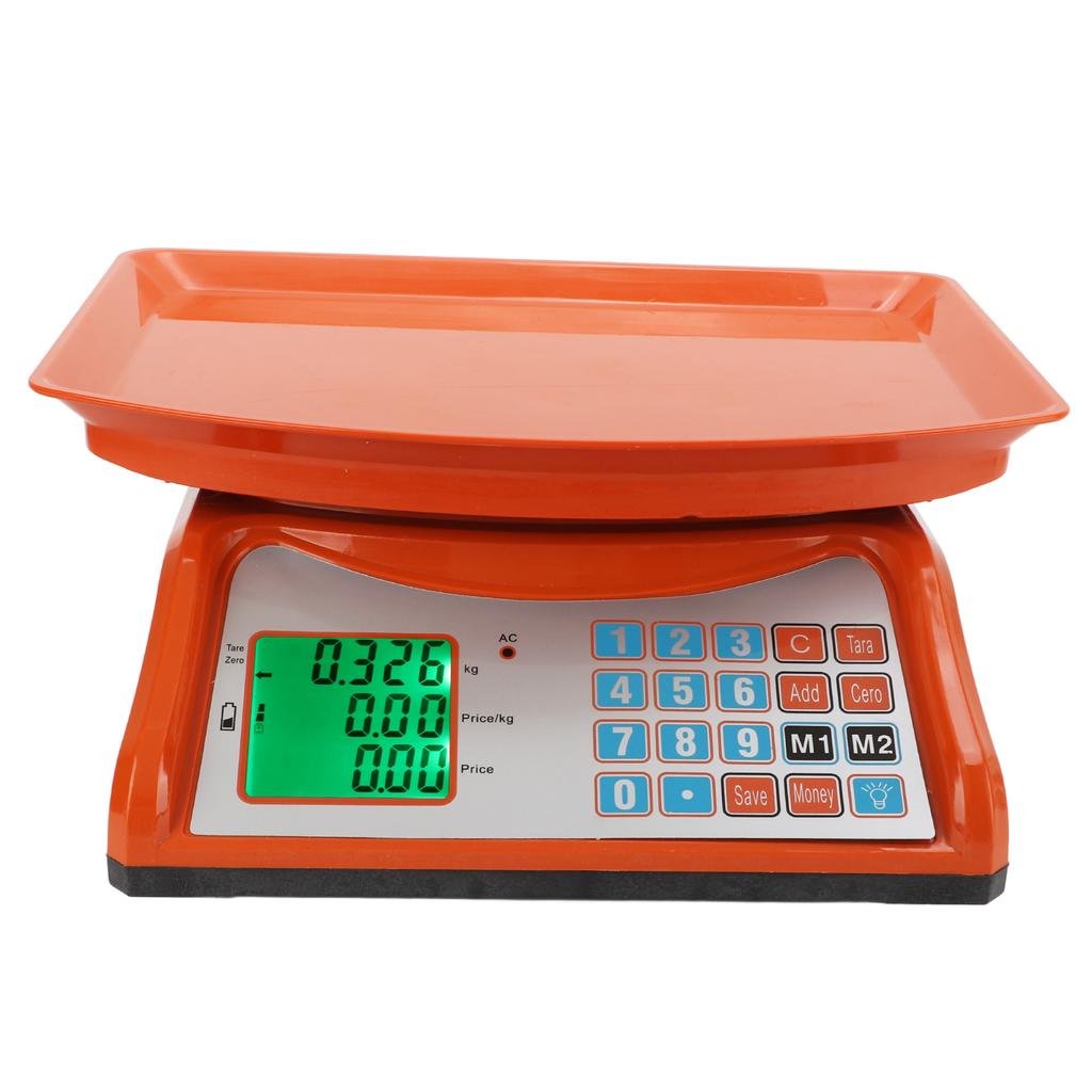 Electronic Scale High Definition Display Waterproof Small 30kg Electronic Pricing Scale 1g High