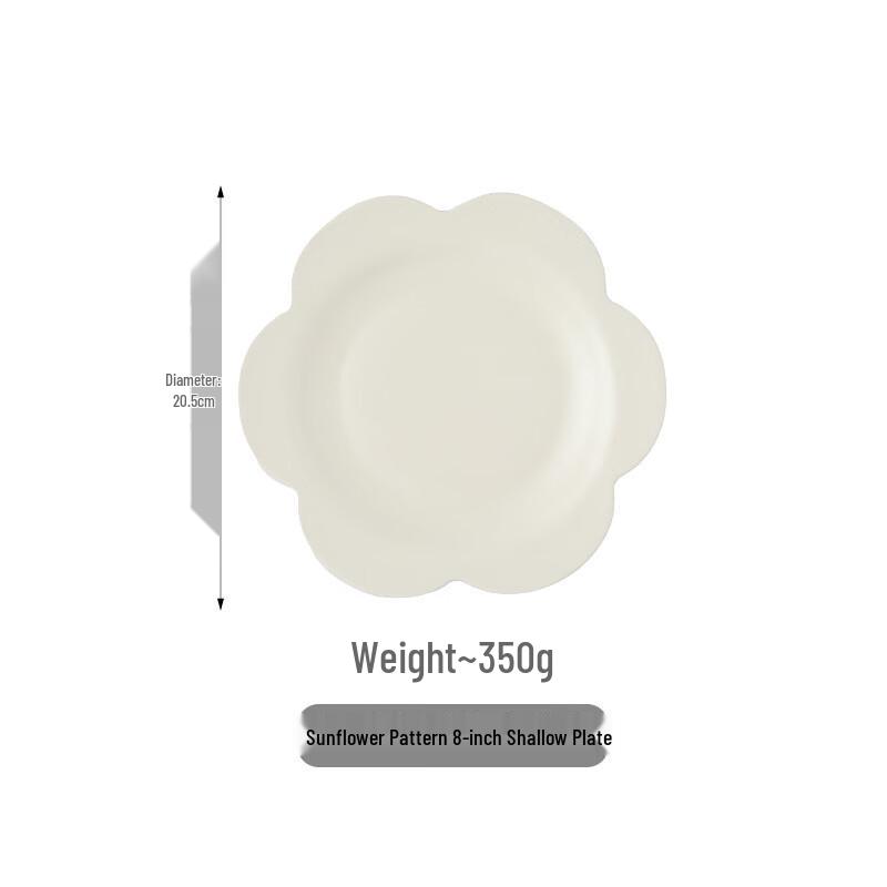 Wutuo Milky White Ruffle Ceramic Coffee Cup and Saucer Set