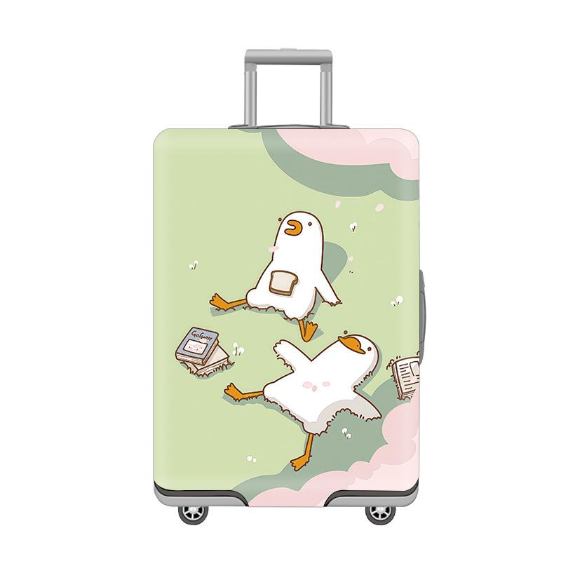 Thickened Cartoon Leather Suitcase Covers: Protective Dust Cover for 20, 24, and 28 Trolley Cases