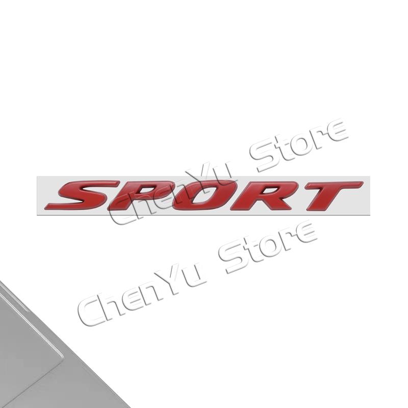 FIQ1 Для Honda Sport Металлический значок Civic Typer Accord CRV Vezel HRV Stepwgn Odyssey Jazz Fit 3D Наклейки Значок на задний багажник Логотип