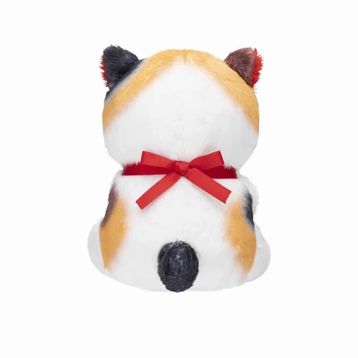 Mofusand Кот Наблюдает за Рабочим Столом Подвесная Плюшевая Игрушка Счастливый Овал