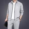 Mens Fashion Casual Sports Jogging Suit Tracksuits Sportswear Jackets + Pants 2 Pieces Sets  Men Outfits Gym Clothes