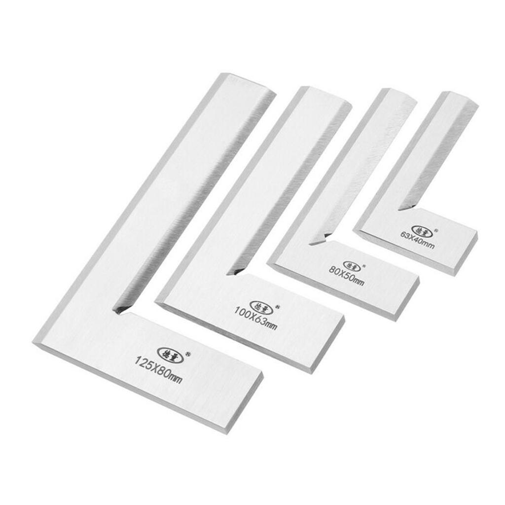 New Edge Square Ruler 90° Right Angle Rulers Steel Engineer Measuring Tool