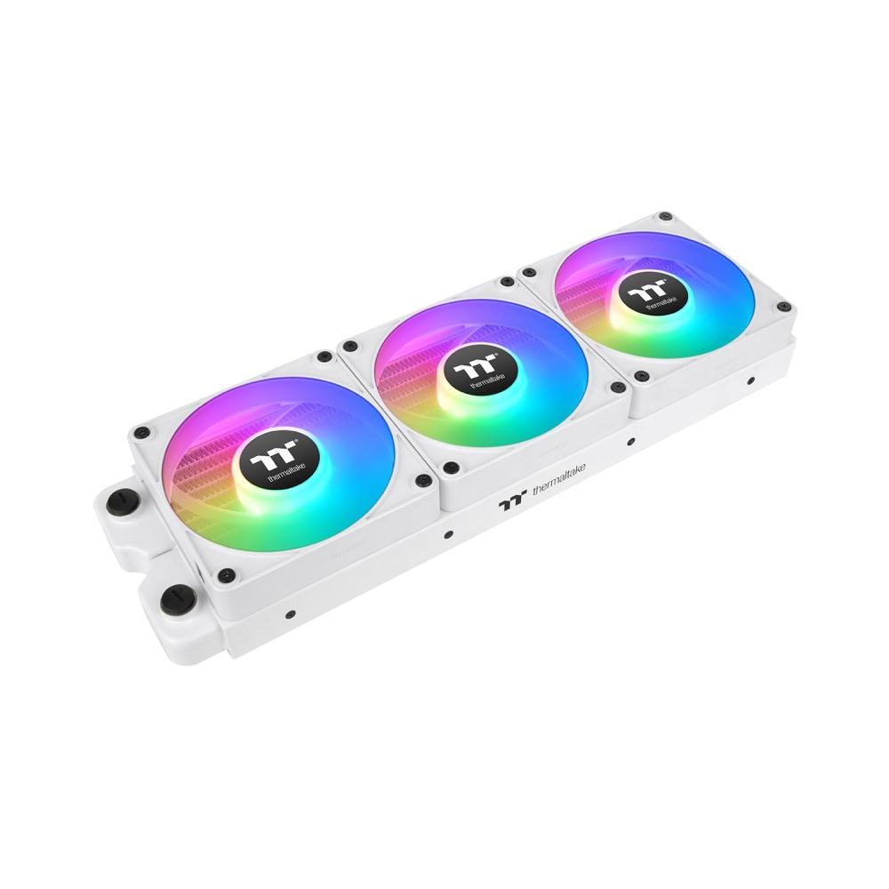 Thermaltake CT140 EX ARGB 140 мм вентилятор для корпуса ПК, комплект из 3 вентиляторов, белый CL-F191-PL14SW-A FN2296