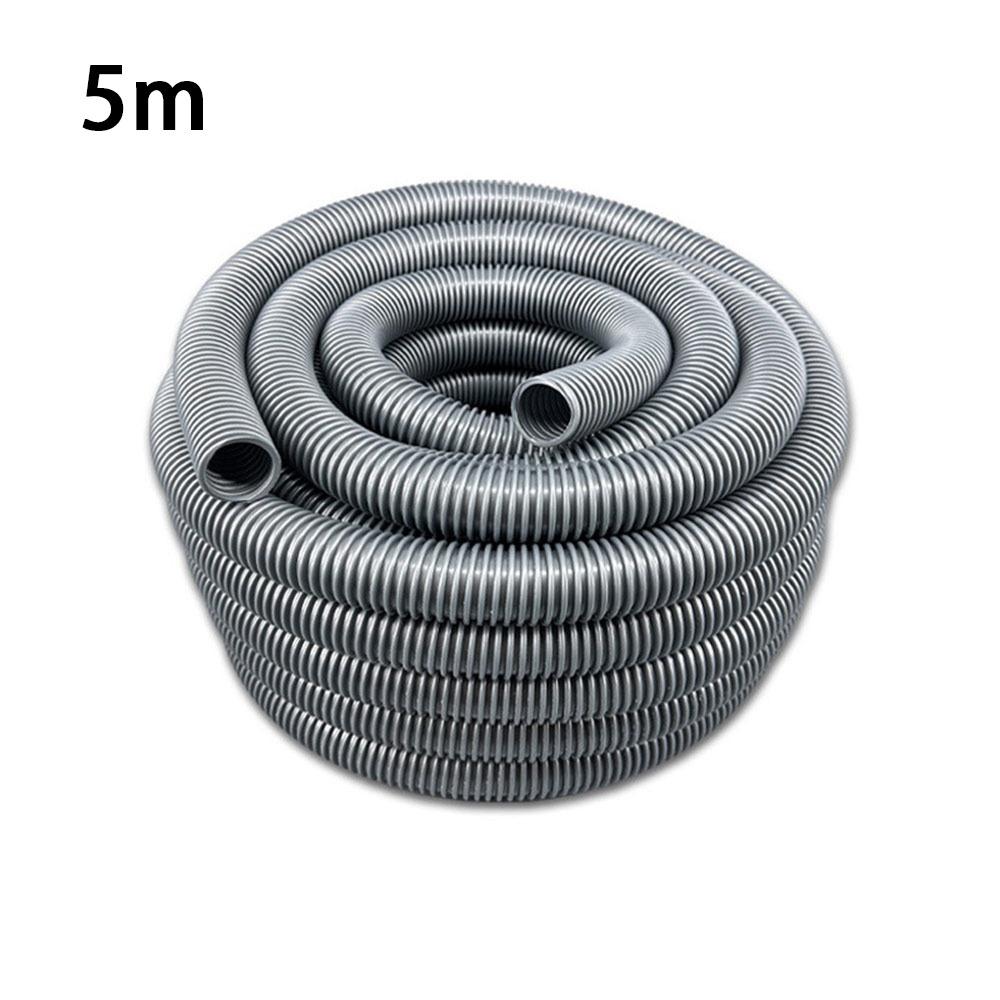 3m/5m Vacuum Cleaner Hose Inner Diameter 32mm Flexible Vacuum Cleaner Extended Hose Threaded Universal EVA Corrugated Hose