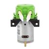 D-2 2*4mm   12V   Peristaltic Liquid Pump Dosing Pump for Laboratory Analytic(Green)