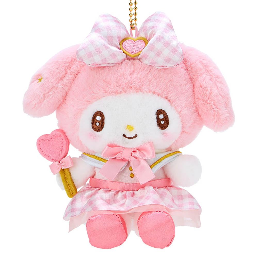 Sanrio Mascot Holder Make You Like It Even My Melody Approximately Width 12 X Depth 6 X Height 14cm 493970 (I'll More)