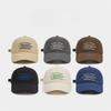 Letter Embroidery Baseball Cap Men and Women Couple Summer Korean Style Fashionable Versatile Baseball Cap
