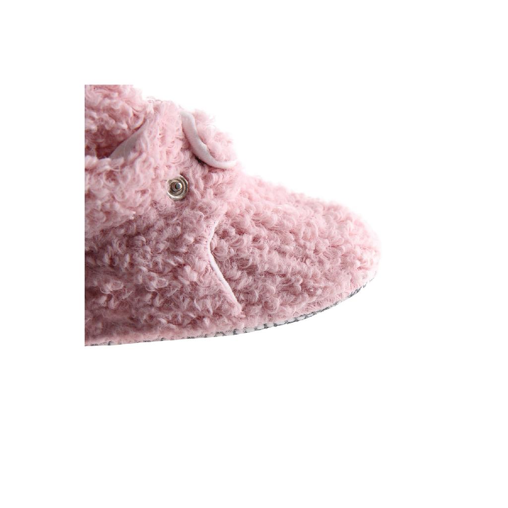 Нескользящая подошва, детские тапочки, домашние пинетки Ilkadm, подкладка из органического хлопка с защитой от пота, серого цвета