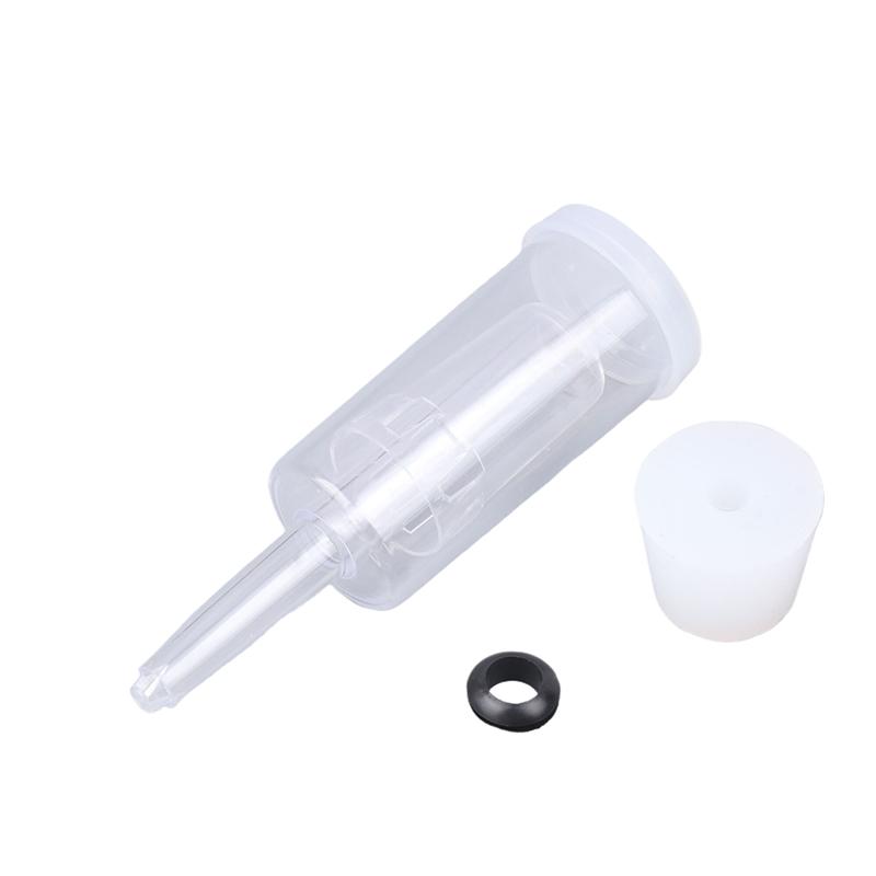 Three-Piece Airlock One-Way Air Lock Brewing Barrel Exhaust Valve Fermentation Wine Beer Making Water Sealed Check Valve Tool