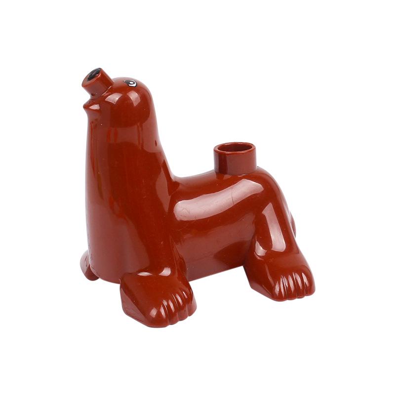 Крупные морские животные Строительные блоки: Кит, Краб, Черепаха, Крокодил, Морской конёк, Пингвин