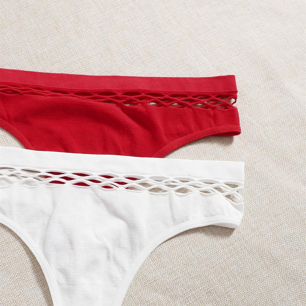 Клиренс! Бесшовные хлопковые трусики-стринги с низкой талией для девочек — дышащие и удобные 