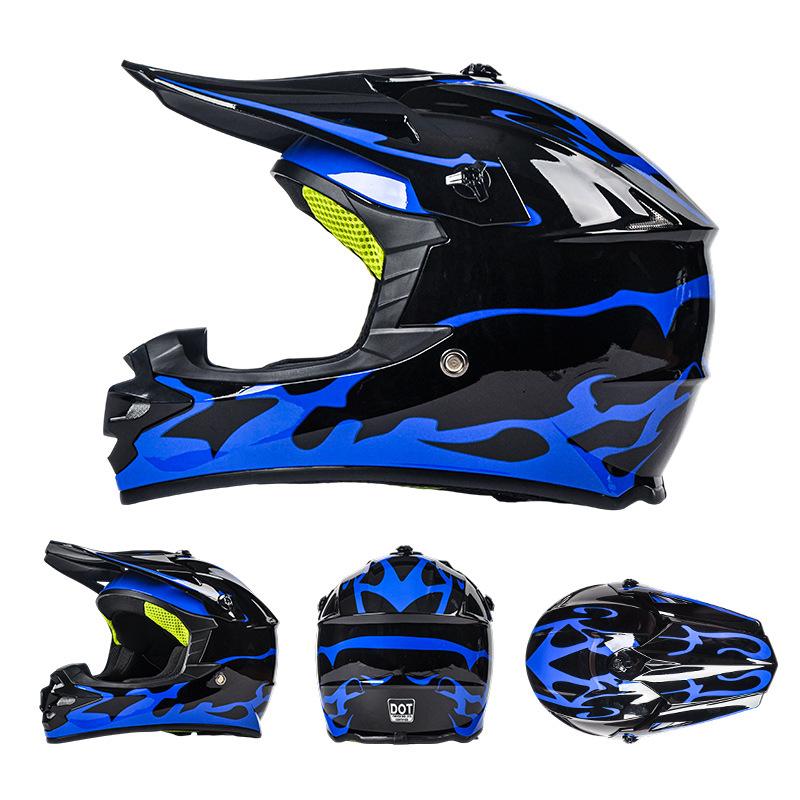 Factory custom wholesale DOT certification children's off-road full helmet mountain bike speed reduction model cycling helmet foreign trade model