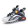 Summer Hollow Mesh Shoes Low-top Trendy Men's and Women's Children's Sports Shoes Rotating Buckle Running Shoes Middle-aged Children 2402 Students