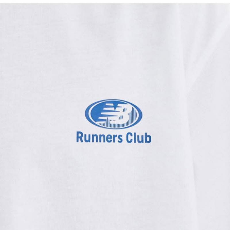 New Balance Футболка с коротким рукавом Lqj Nbnee22423 10 Графическая футболка с коротким рукавом Uni Runners Club Se