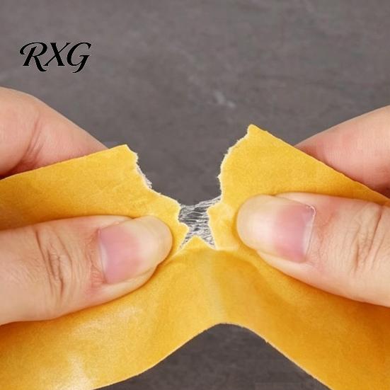 Temporary Fabric Fixing Tape Heavy Duty Double-Sided Tape, Mesh Adhesive No Residual Glue Strong Fiberglass Design, for Industrial Strength