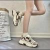 Спортивная обувь, новые женские туфли для папы, весенне-осенние кроссовки для девочек, корейская версия стиля Харадзюку, универсальные модные трендовые кроссовки