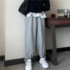 Spring and Summer Pants Women's Korean Version of Loose and Thin Straight Wide-leg Pants Casual Beamed Harem Pants