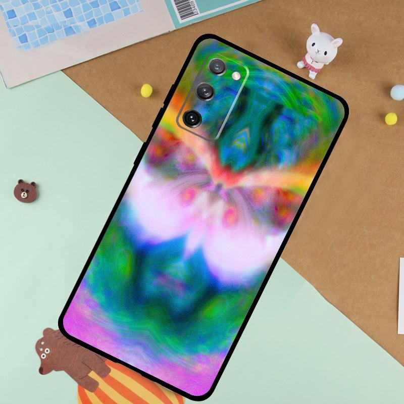 Hot Sell Spiritual Trippy Soft Case For Samsung Galaxy S25 Ultra S9 S10 S20 S22 S21 Plus S23 FE S24 Ultra Funda Cover