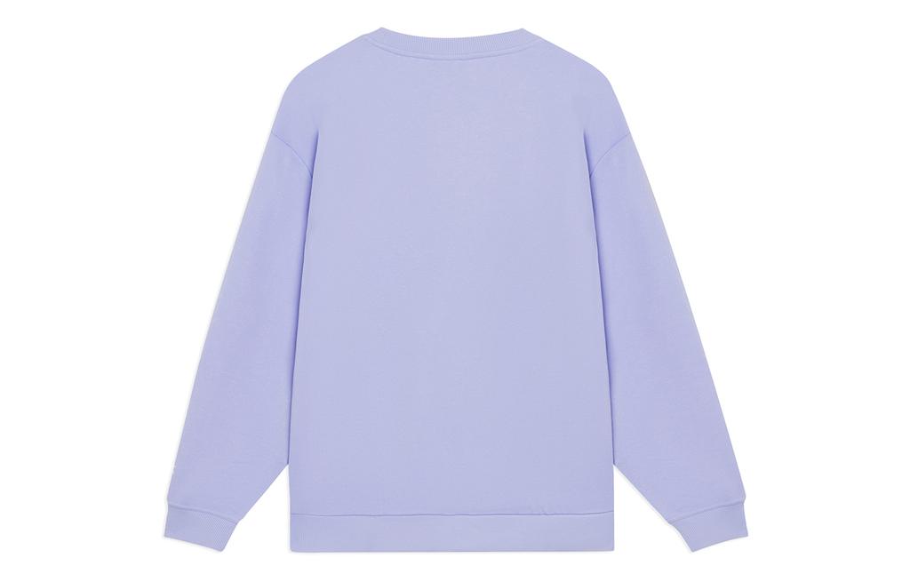 Li Ning Sports Trendy Collection Sweatshirt Women's Violet Blue Purple AWDT020-4
