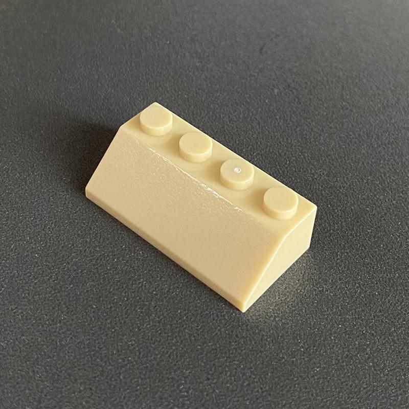 Compatible With Building Block 3037 Small Particles Puzzle Building Block Spare Parts 2X4 Beveled Bricks, Long Slope Replenishment