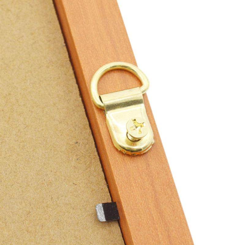 50SETS D-type hook, photo frame hardware accessories, cross stitch mounted oil painting hook