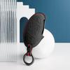 Interior Mouldings 7 Buttons Car Key Case For Hyundai Grandeur GN7 Kona Ev 2023 lonic 6 Auto Smart Remote Suede KeyChain Cover S