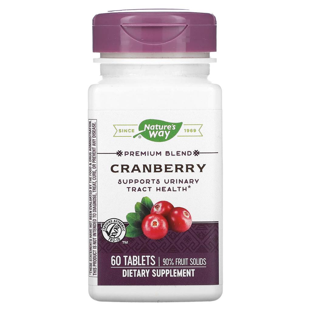 Nature's Way Cranberry, Premium Blend, 60 Tablets