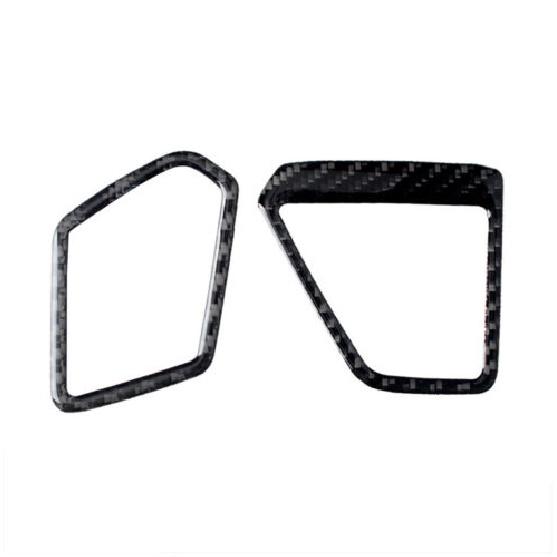 Carbon Fiber Dashboard Air Vent Outlet Frame Cover For BMW 3Series G20 -22