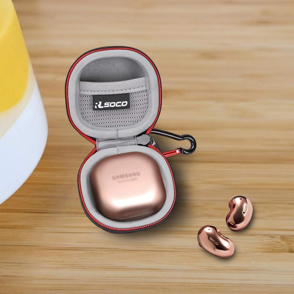 Чехол RLSOCO, совместимый с Galaxy Buds2 Buds Buds Buds Live Беспроводные наушники Чехол для хранения Защитная крышка, совместимая с Samsung Galaxy Buds FE