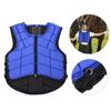Kids Equestrian Vest Foam Padded   Horse Riding Protective Gr Body Protector Blue