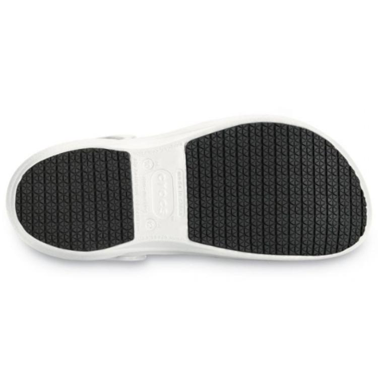 Crocs Рабочий сабо для бистро с нескользящей подошвой Белый 10075-100