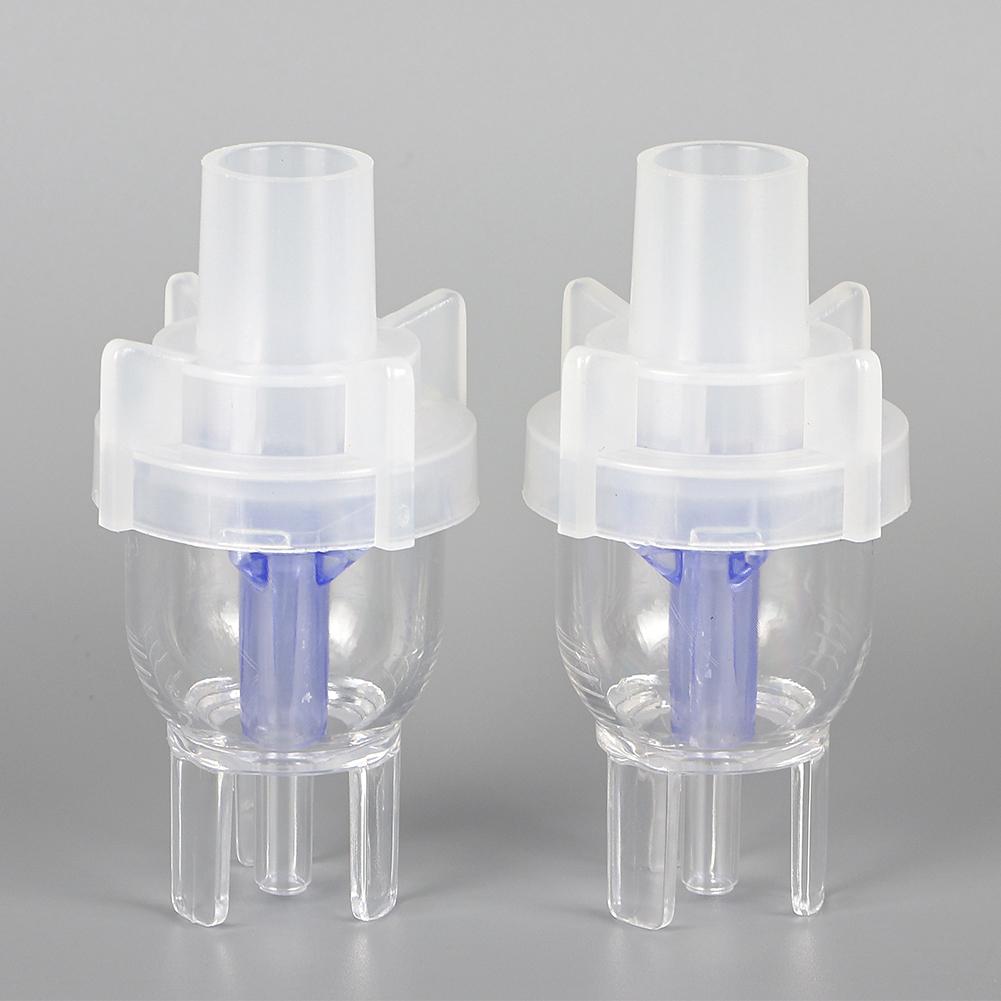 Набор из 2 пластиковых трехногих распылительных стаканчиков для бытового небулайзера