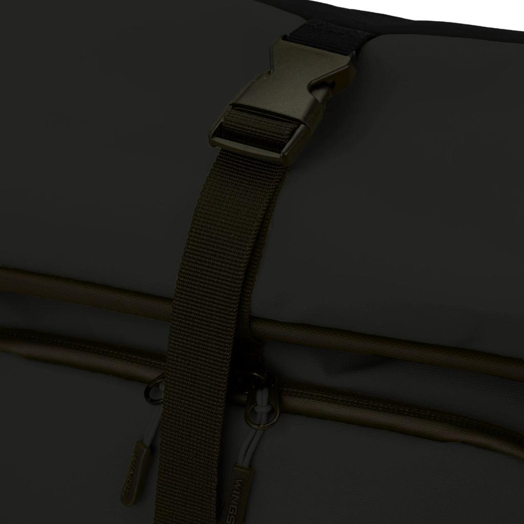 Wings Roll-Up Travel Backpack 29L Rook Black