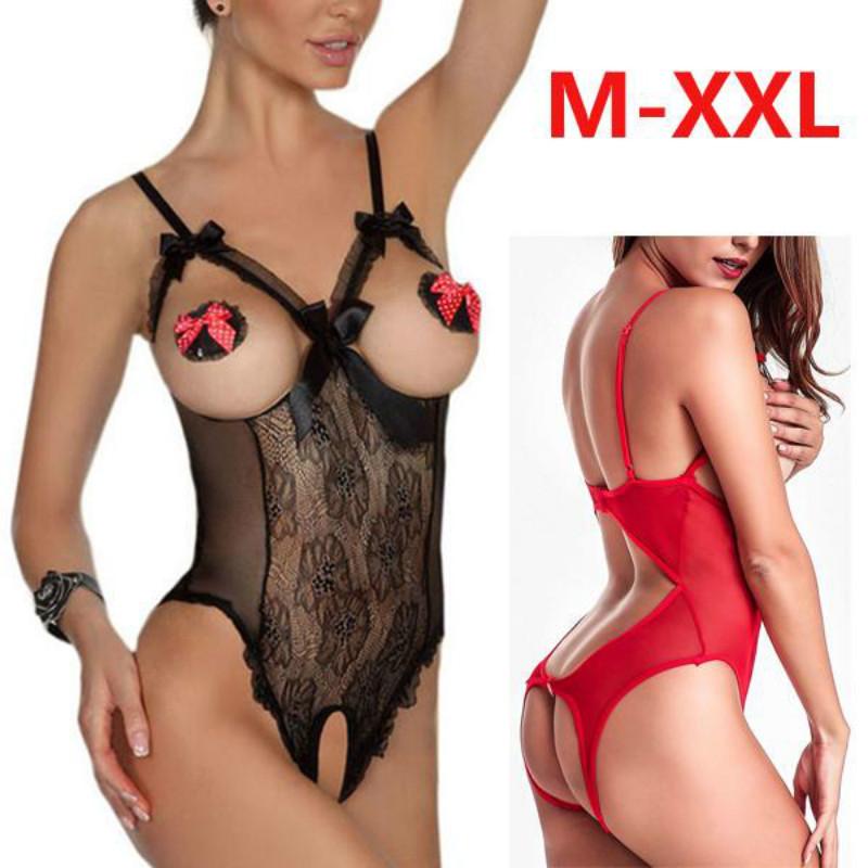 Нижнее белье для флирта, женские стринги Babydoll, секс-игрушки для пар, одежда для сна, обнаженная грудь, бедра, кружевное сексуальное нижнее белье