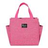 Большая вместительная сумка-холодильник Oxford Portable Zipper Thermal Lunch Bags Изолированная сумка-холодильник для кемпинга и пикника